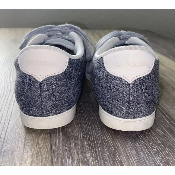 Adidas Courtset Women’s US Size 10 Heathered Gray White B74561 Sneaker Shoes - Picture 3 of 8